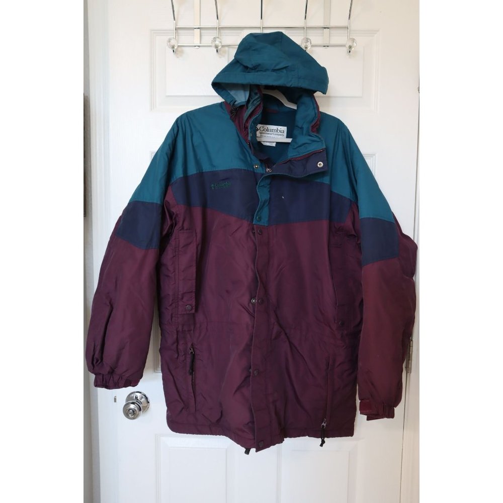 Mens Vintage Columbia snow jacket size L
